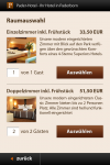 Mobile Web-APP - Zimmerauswahl