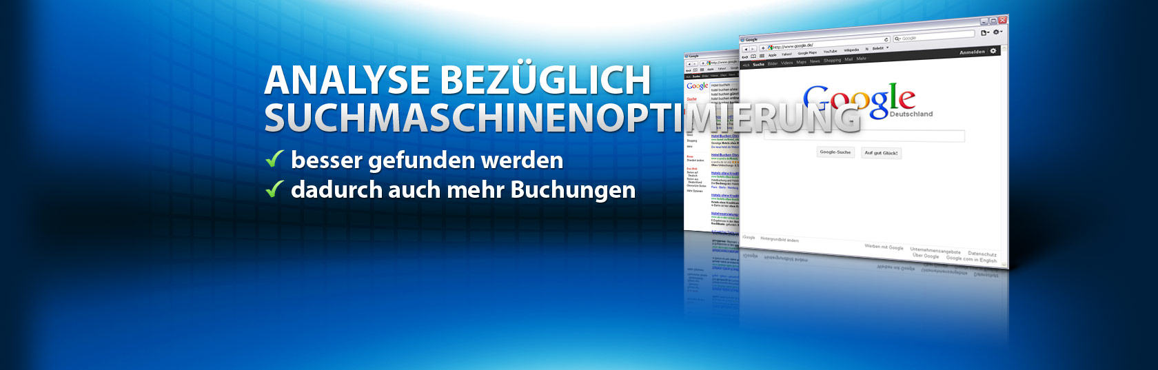 Suchmaschinenoptimierung für Hotels | Swoppen® Hotellerie