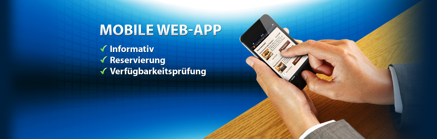 Mobile Web-App | Swoppen® Hotellerie