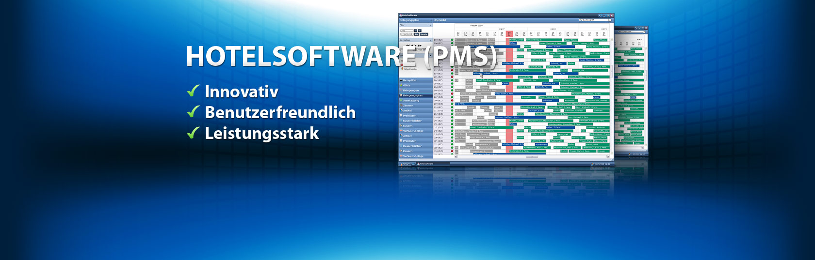 Soferu® Hotelsoftware (PMS) | Swoppen® Hotellerie